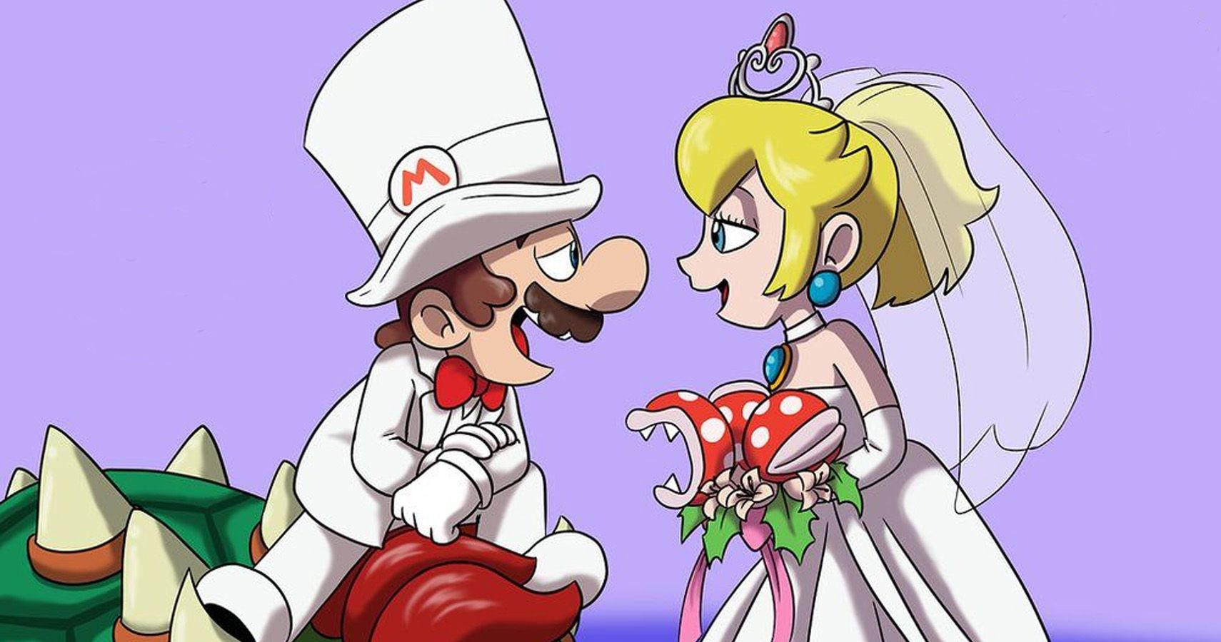 The complicated love triangle between Mario, Bowser, and Princess