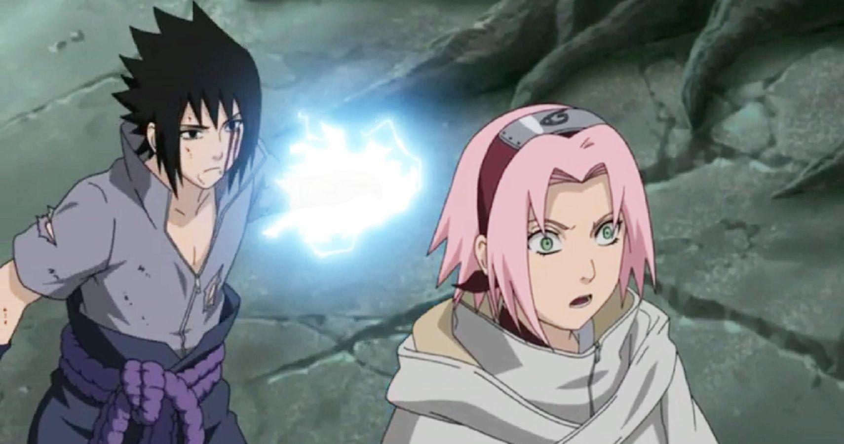 sasuke and naruto making fun of sakura?]~(not in rude way)! 