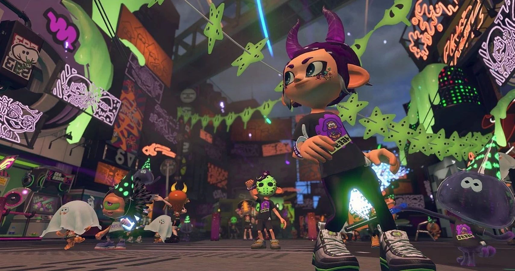 Splatoon 2 Is Going All The Way For Halloween Spooky Splatfest And Splatoween Party Incoming