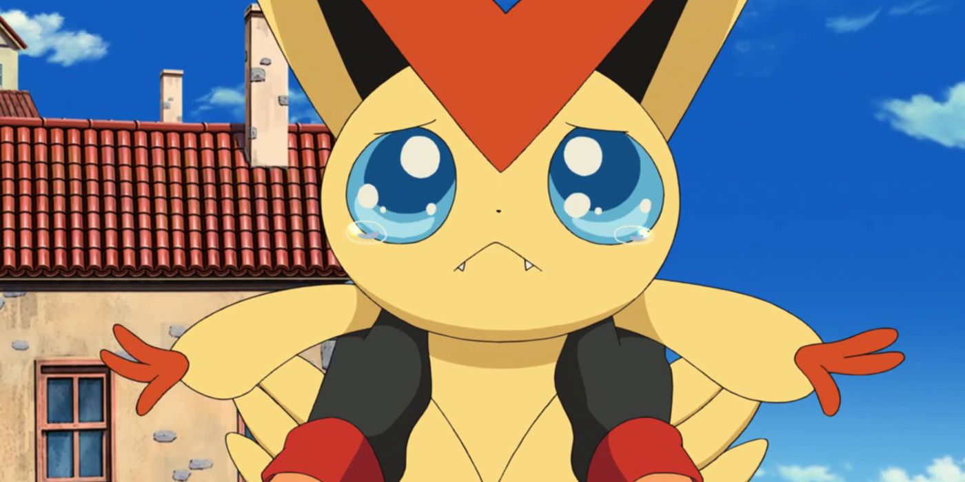 Pokemon: Victini About To Cry