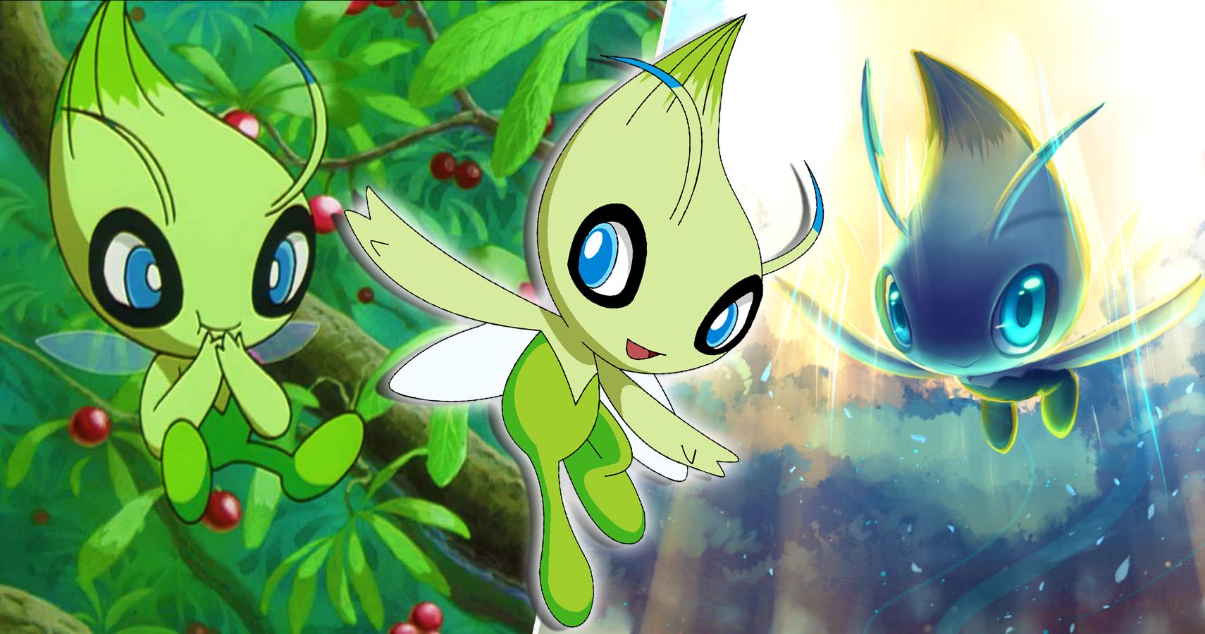 Celebi is my favorite Pokemon!