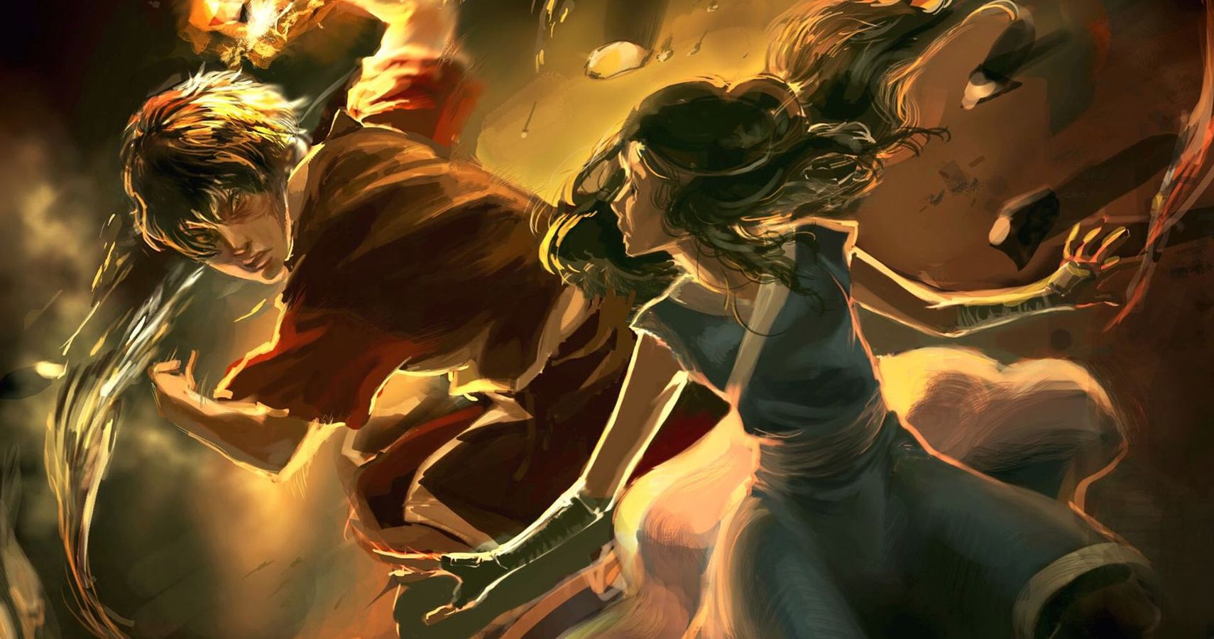 ArtStation - Legend of Korra meets Aang