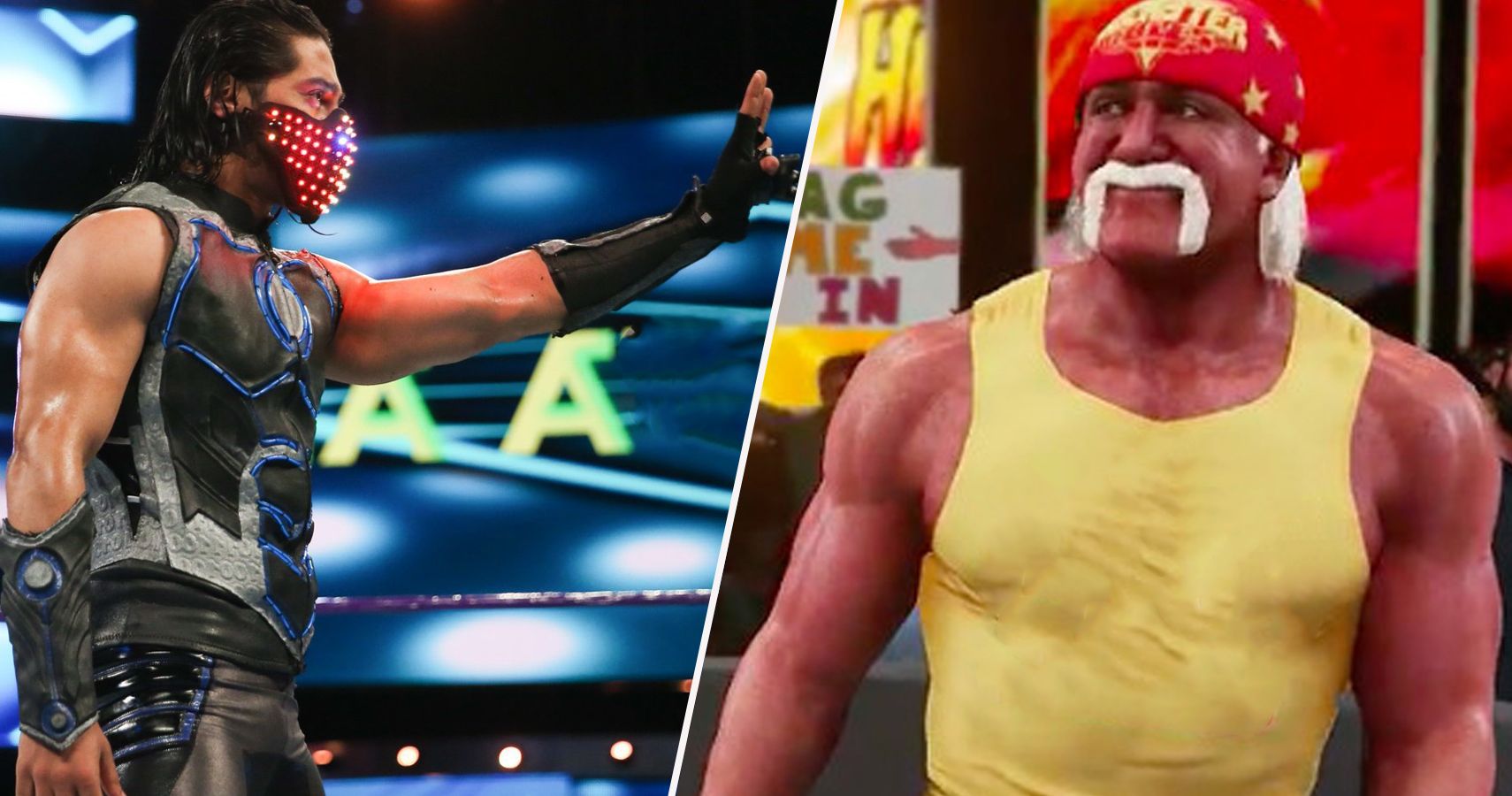 WWE 2K22 vs WWE 2K19 Mods - Graphics comparison 