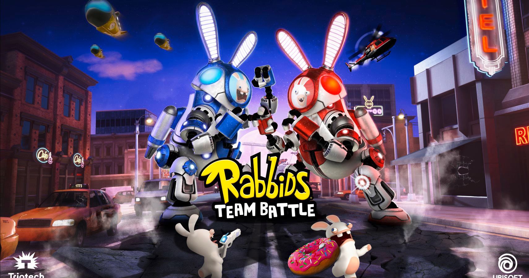 Ubisoft's Rabbids Get 4D Epic Robot Battle Park Ride