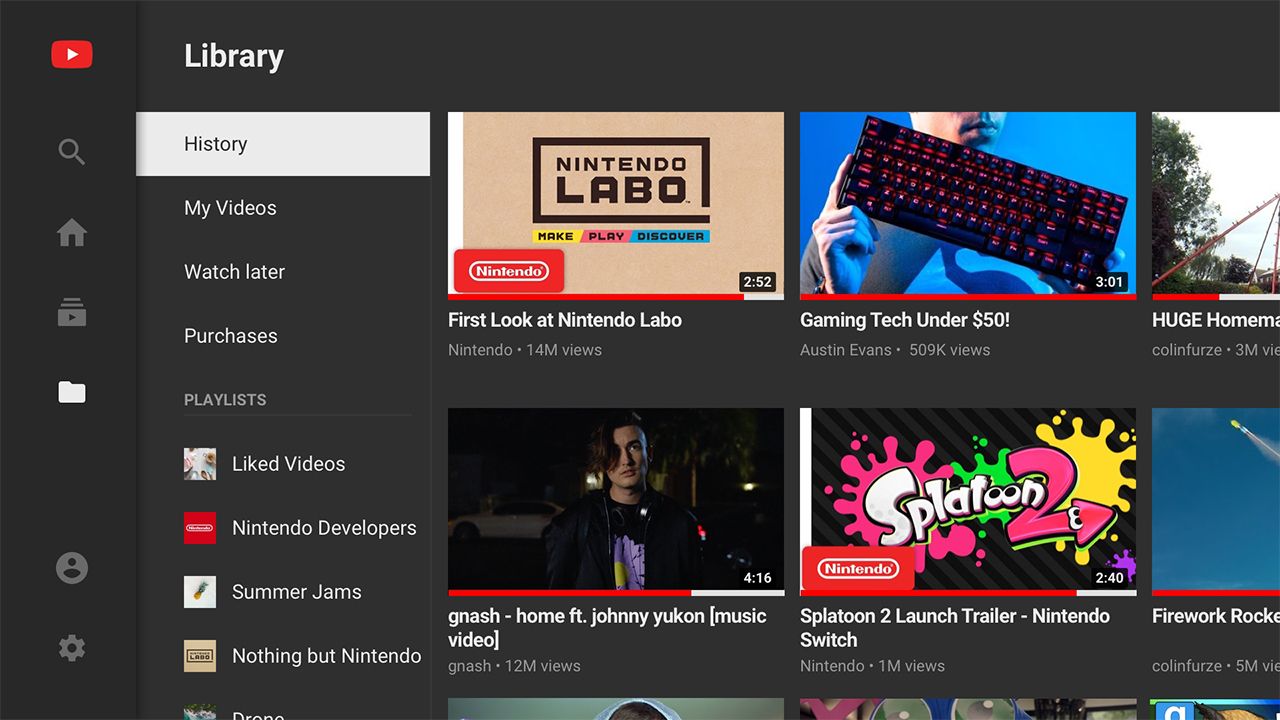 YouTube Is Now Available On The Nintendo Switch