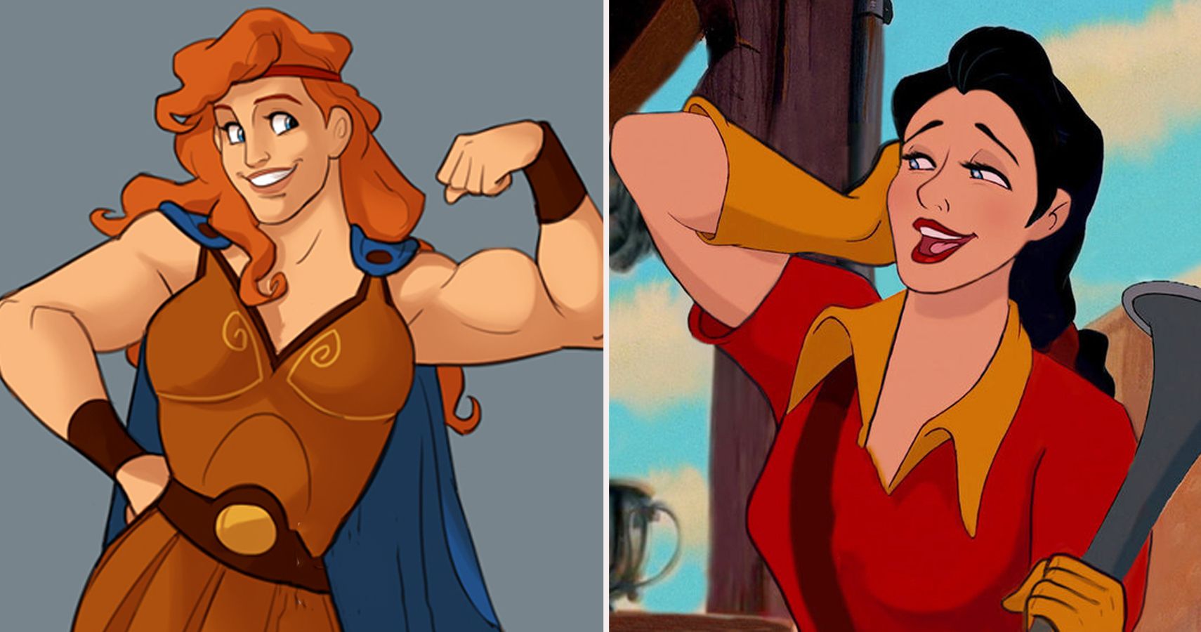 male disney princess characters