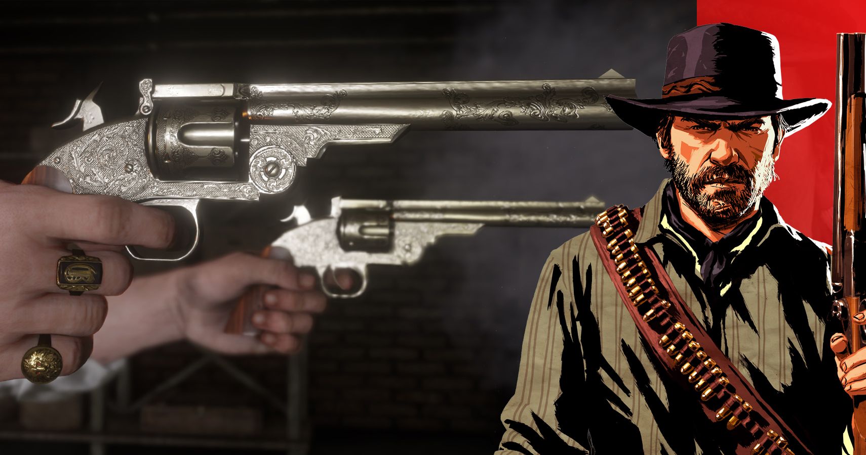 How to get themost powerfulweapon#rdr2 #GOLDBARWEAPON #fyp