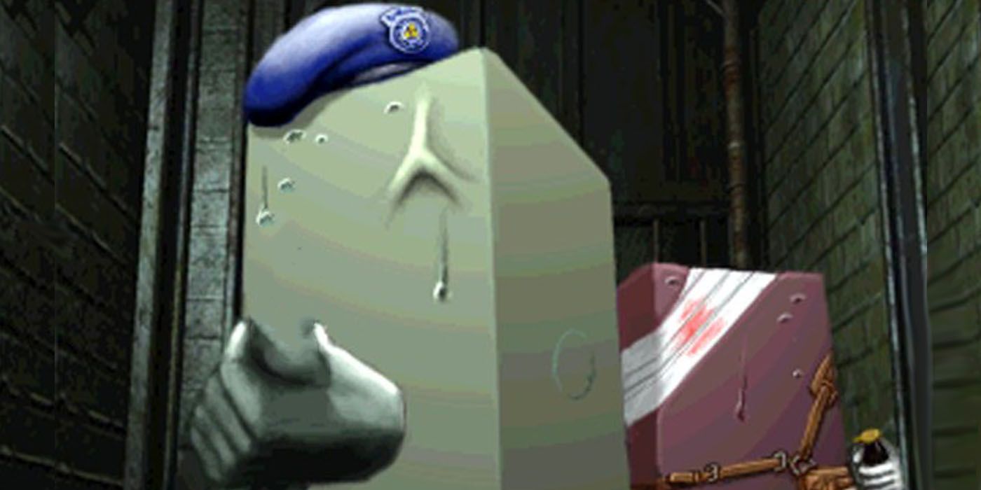 Resident Evil 2 tofu character