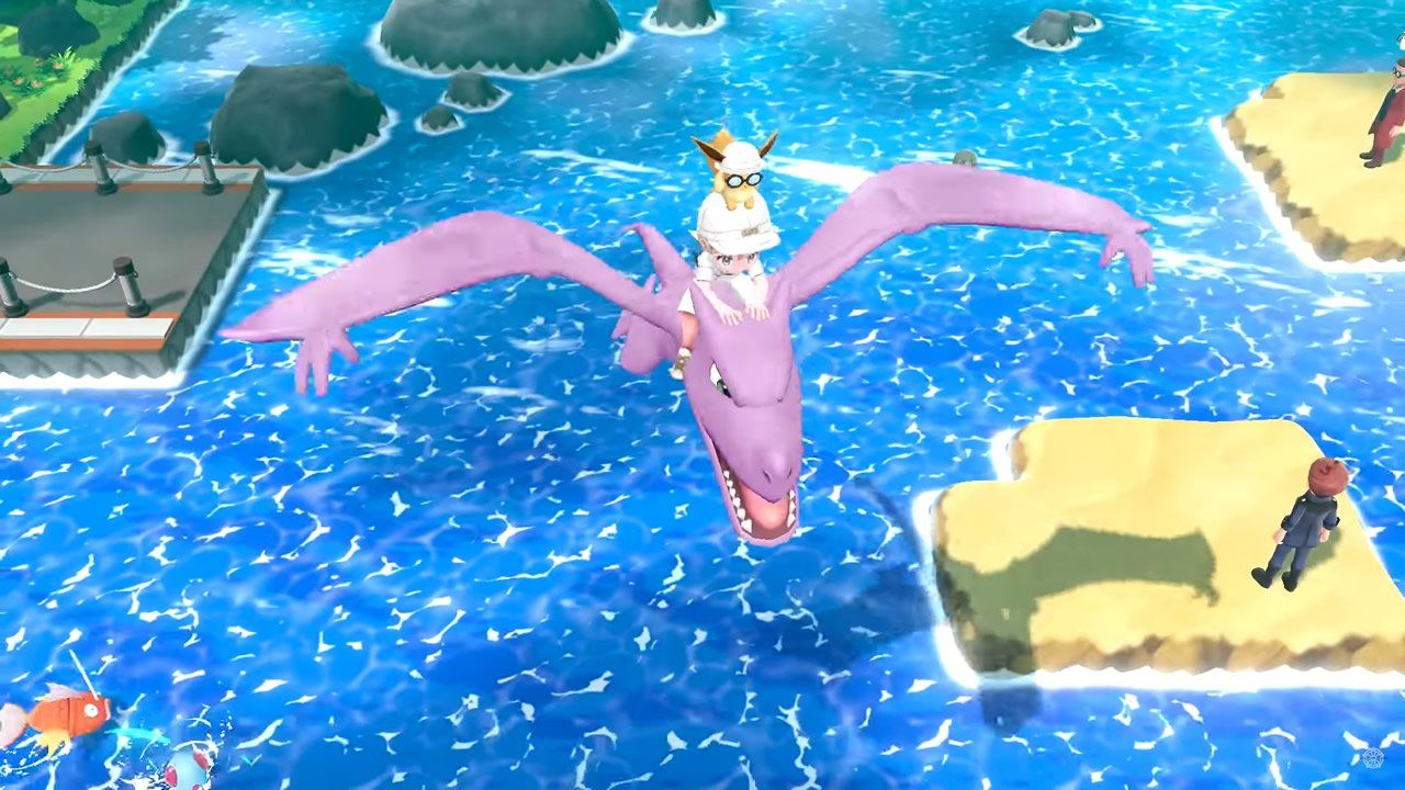 Aerodactyl Pokemon Let's Go