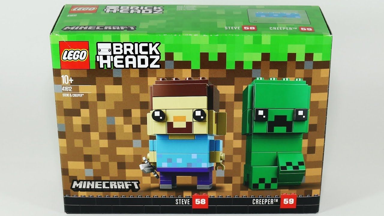 Lego Brickheadz Steve and Creeper