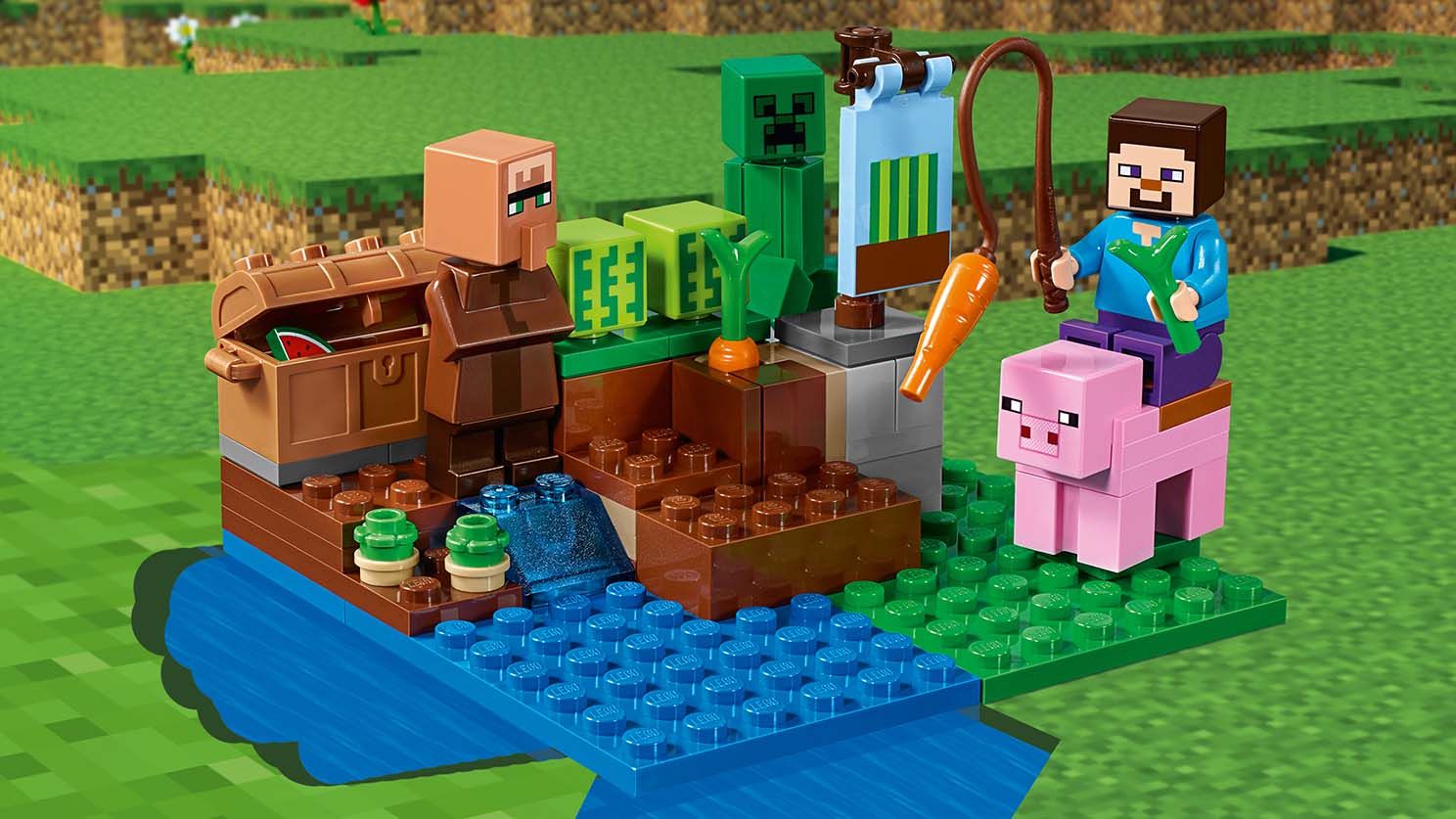 Lego Minecraft The Melon Farm