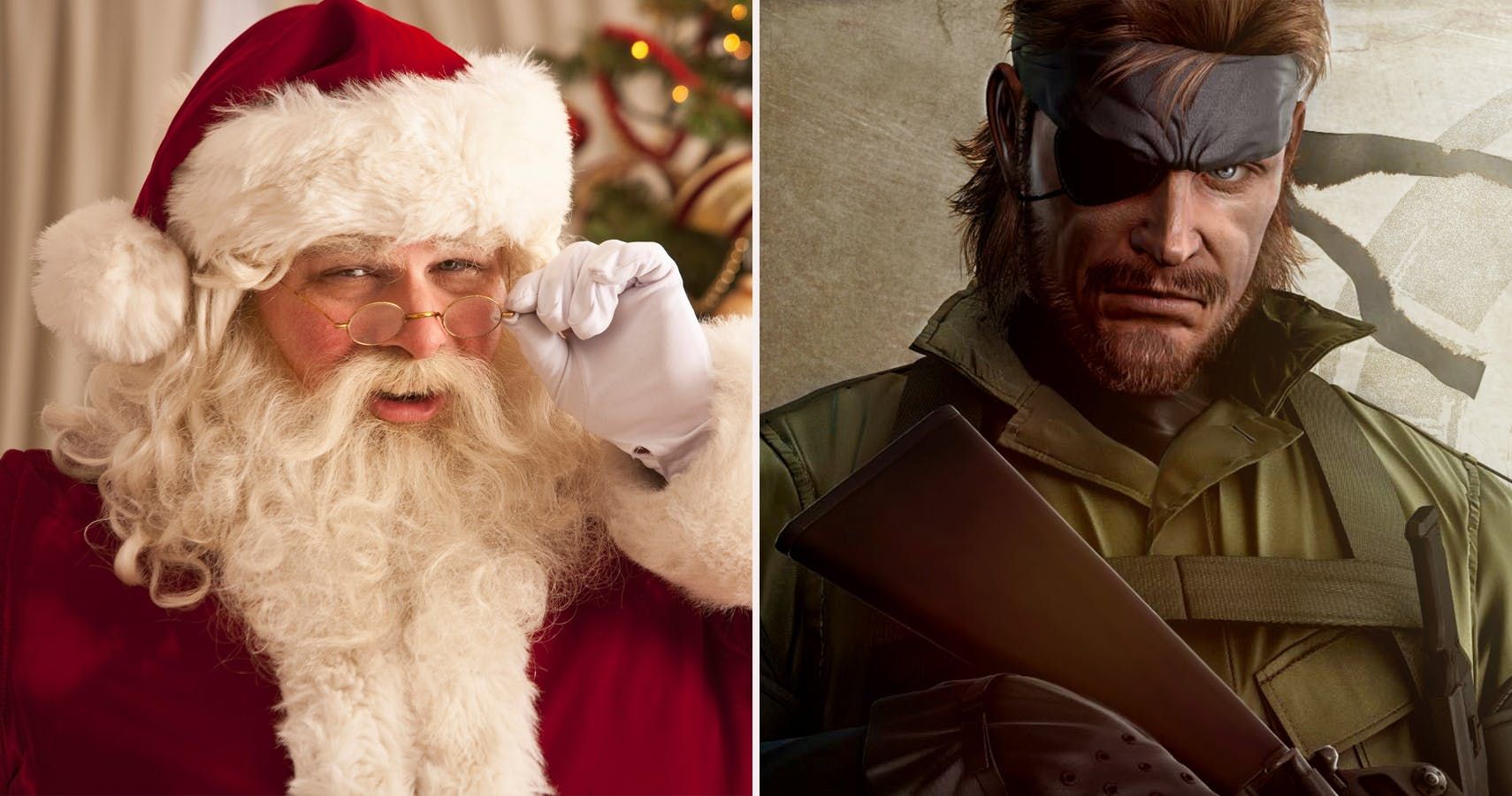 Metal Gear Solid Gaming Detail Big Boss Canonically Believes In Santa