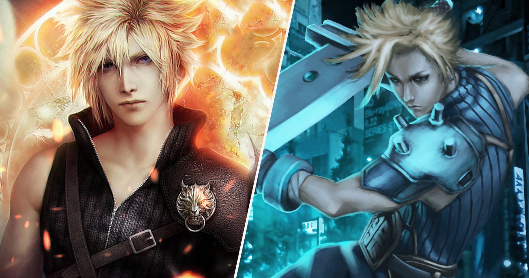 Cloud strife in fortnite game