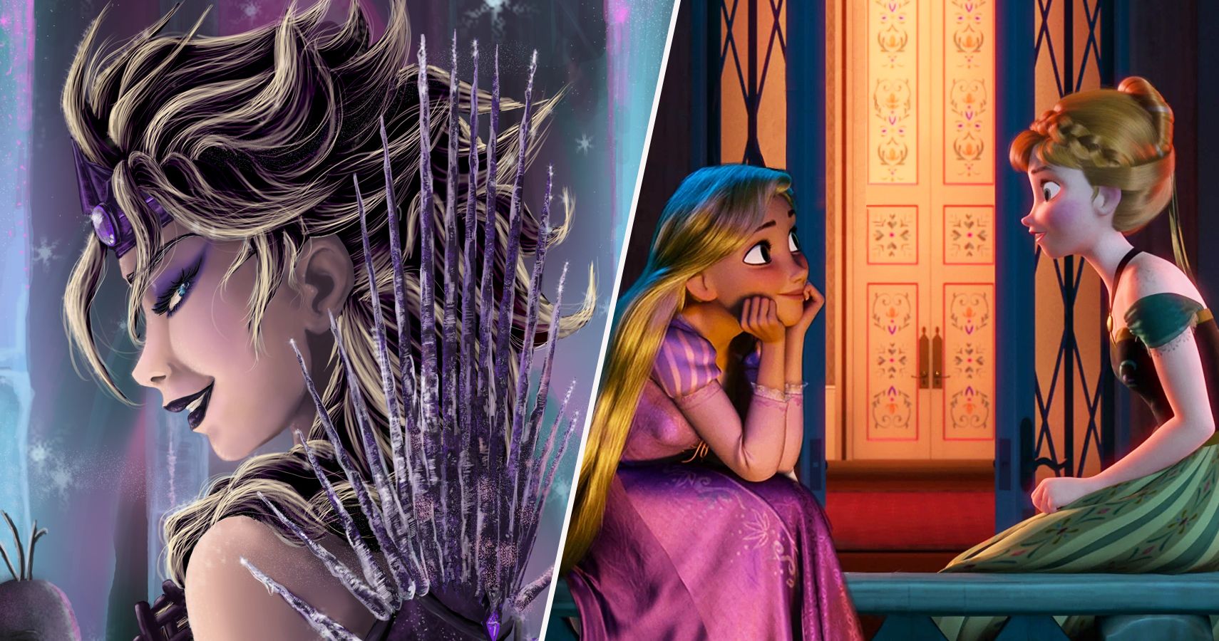 frozen for the first time in forever rapunzel