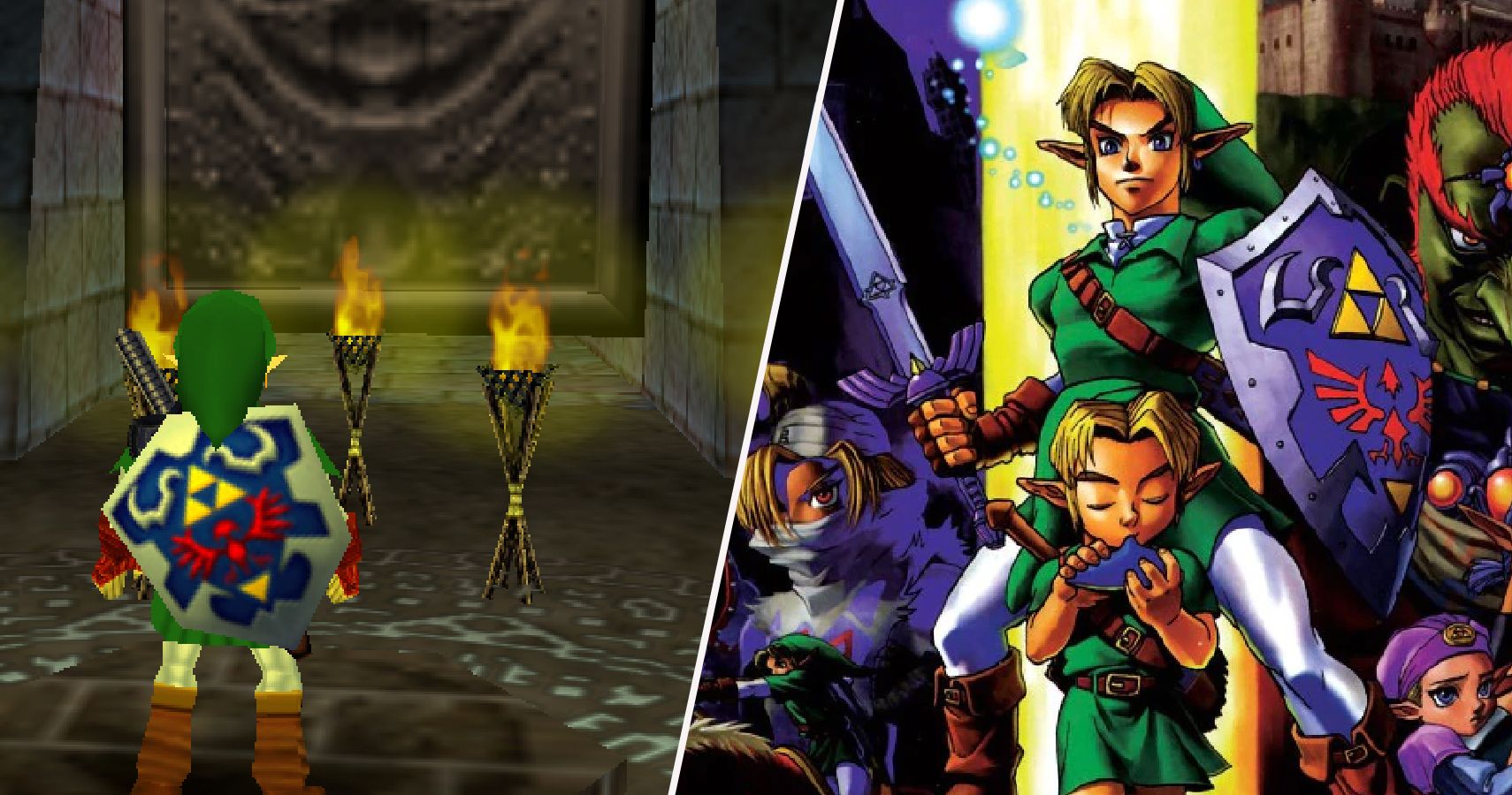 Ocarina of Time 3DS/N64 Video Comparison - Zelda Universe