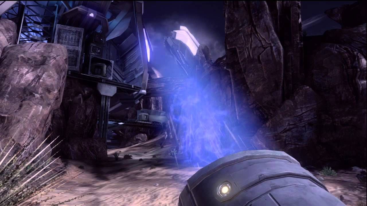 A Conveyor Lift in Halo 4