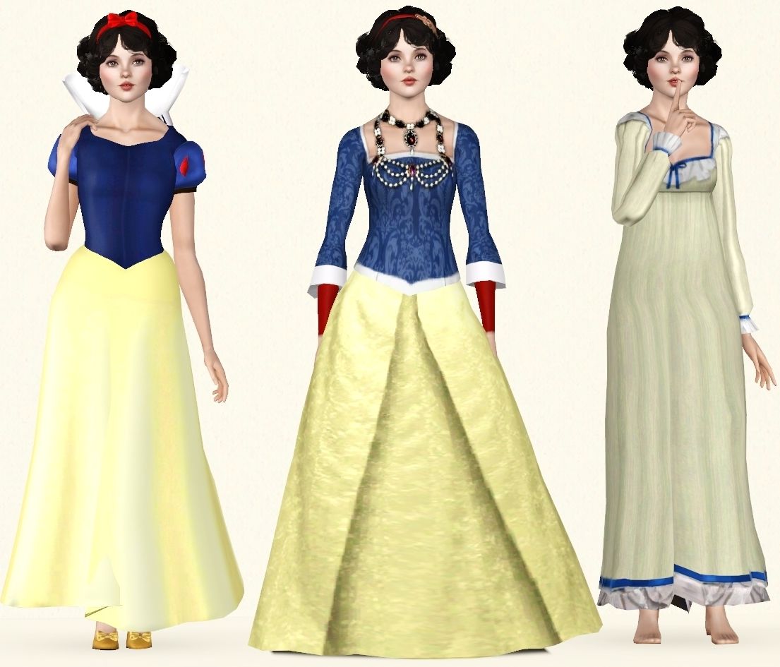 25 Disney Characters Recreated As Sims