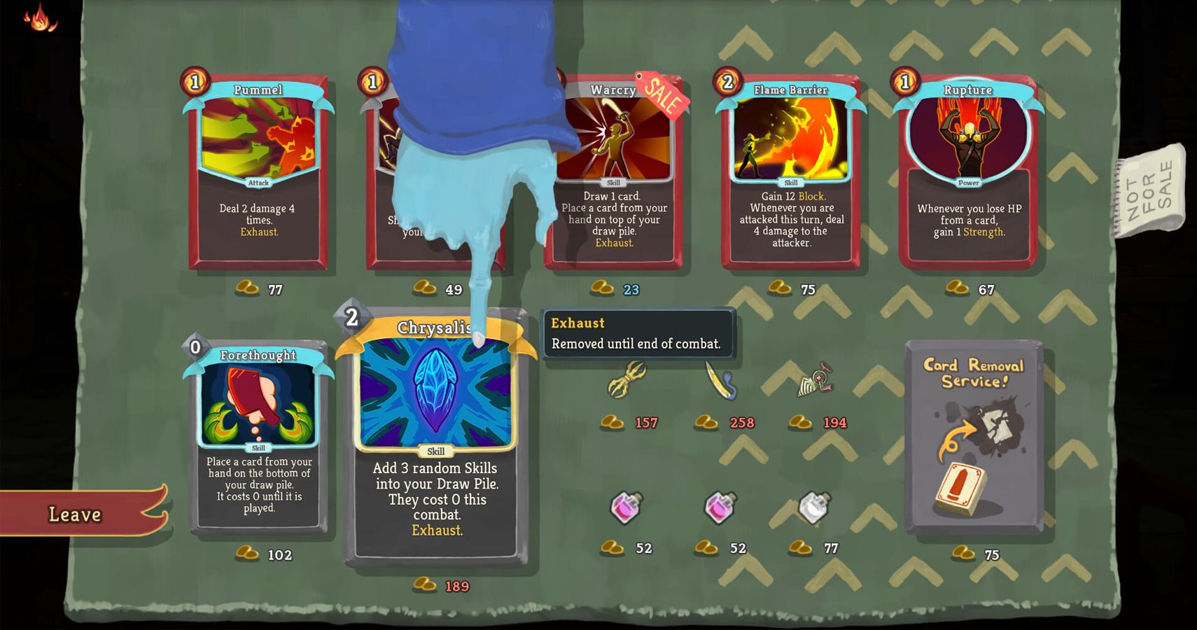 slay the spire building your deck items