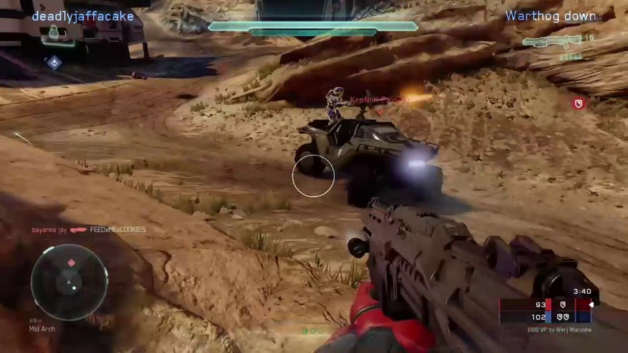Warthog in Halo 5 multiplayer
