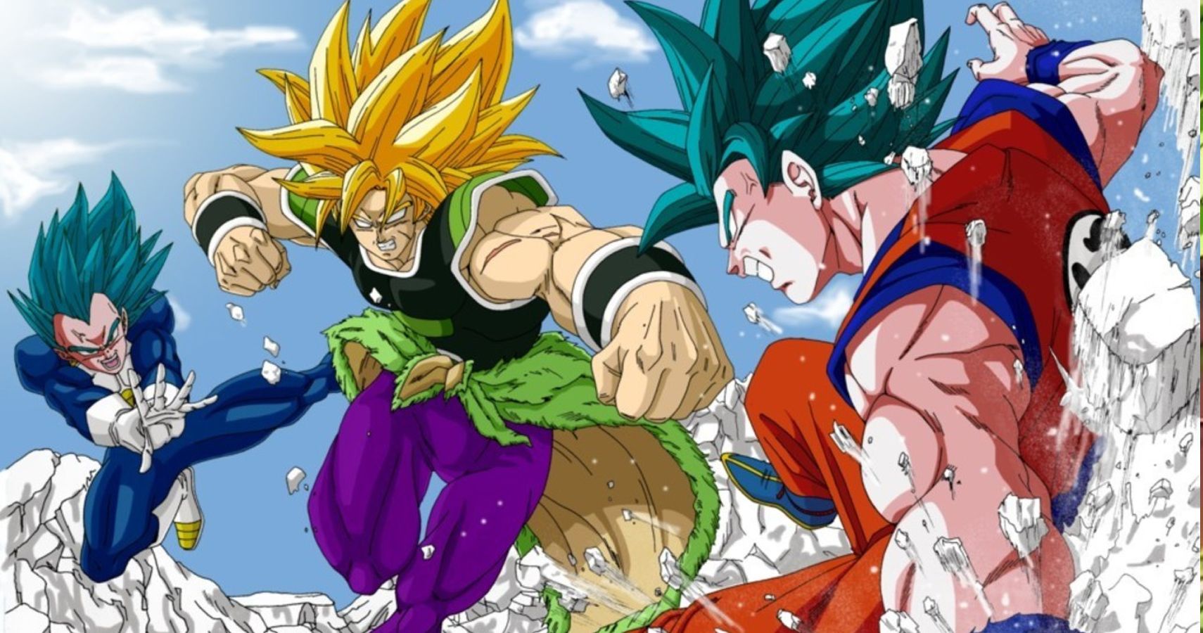 Broly Super Saiyajin  Dragon ball super manga, Dragon ball super goku,  Dragon ball goku