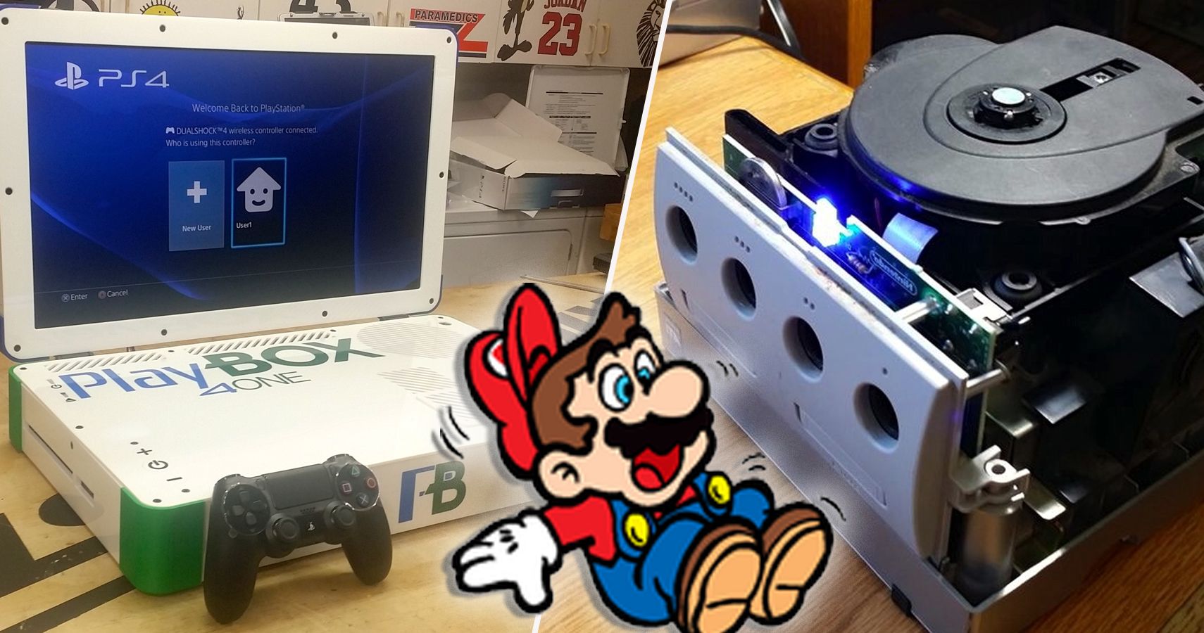 Nintendo Wii fan mod fits in Game Boy SP case via BitBuilt modder