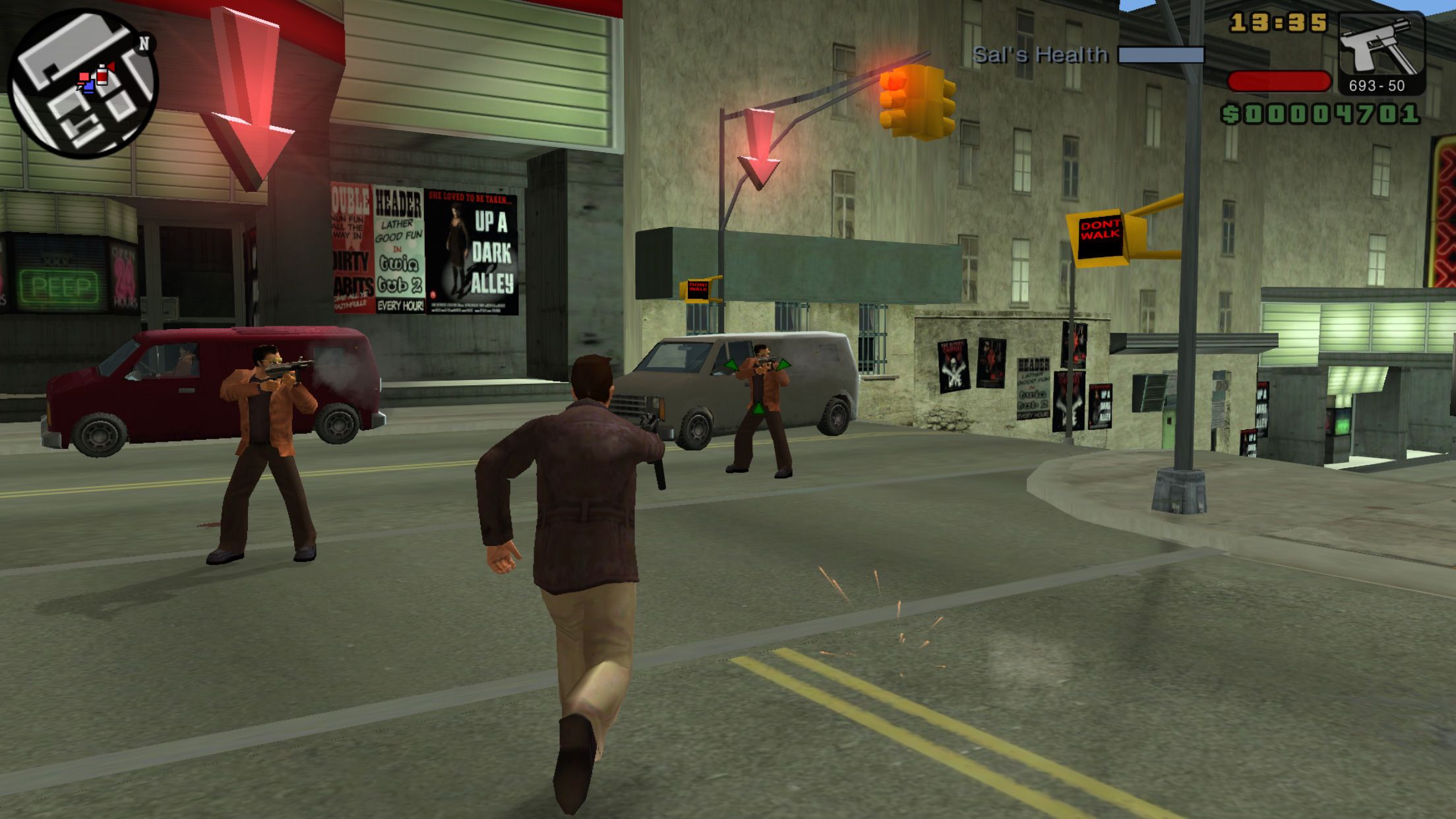 7- Pedestrian Moving To Liberty City