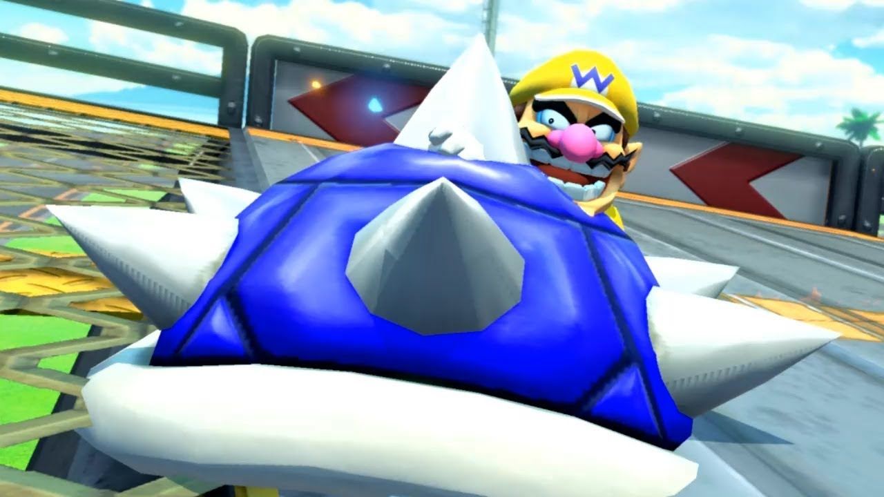 Spiny Strikes Again Mario Kart World Record Attempt Tragically Hilariously Ruined By A Blue Shell