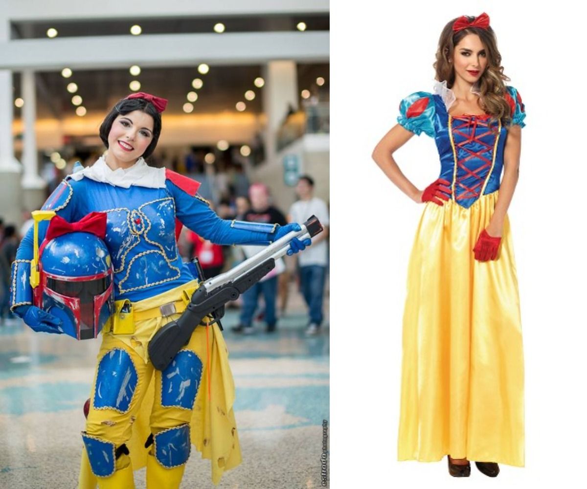 Snow White cosplay vs costume