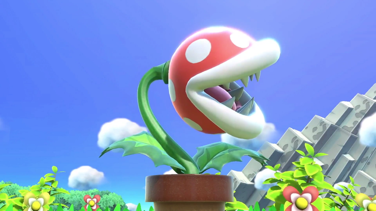 Super Smash Bros Ultimate All Of The Piranha Plants Moves