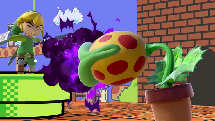 Super Smash Bros Ultimate All Of The Piranha Plants Moves