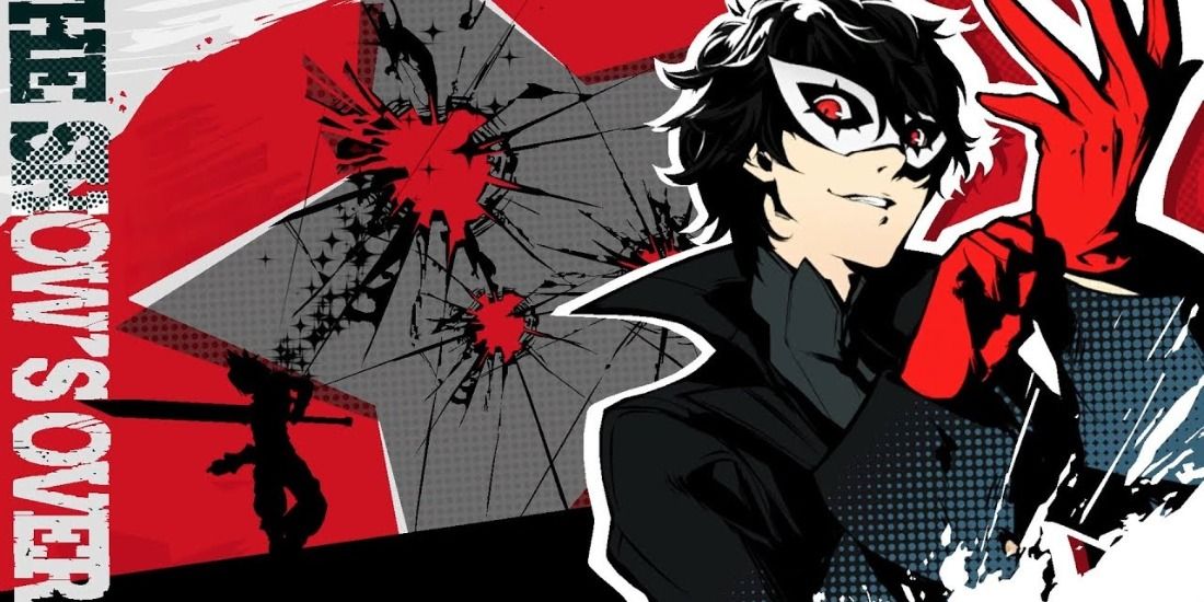Joker eliminating Cloud with an All-Out Attack in Super Smash Bros Ultimate