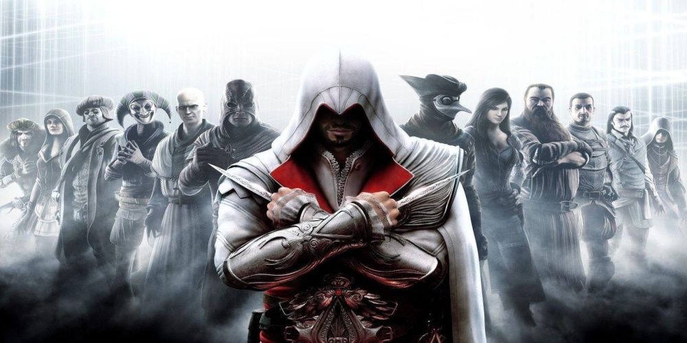 Assassins Creed Brotherhood Promotional Art Lineup