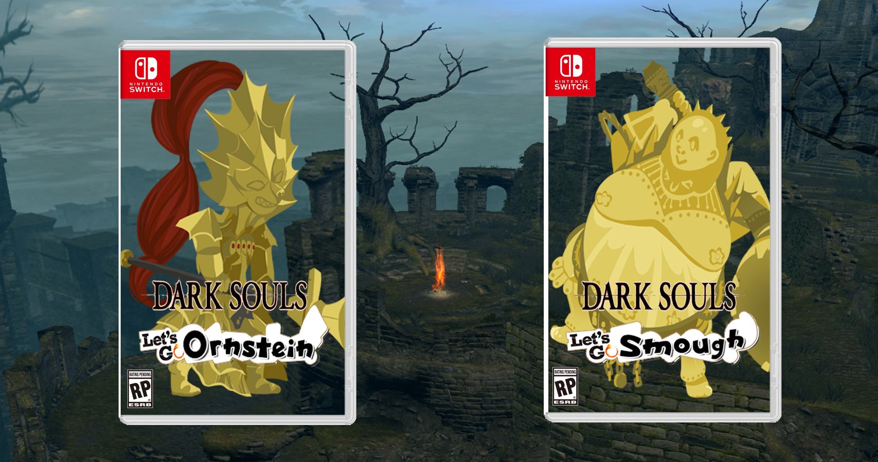 FromSoftware Announces Dark Souls Lets Go! Ornstein & Lets Go! Smough For Nintendo Switch
