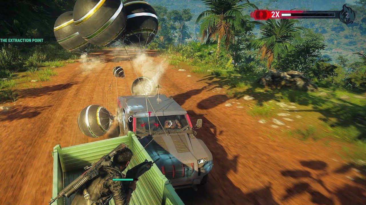Just Cause 4 Grappling Hook Air Lifters