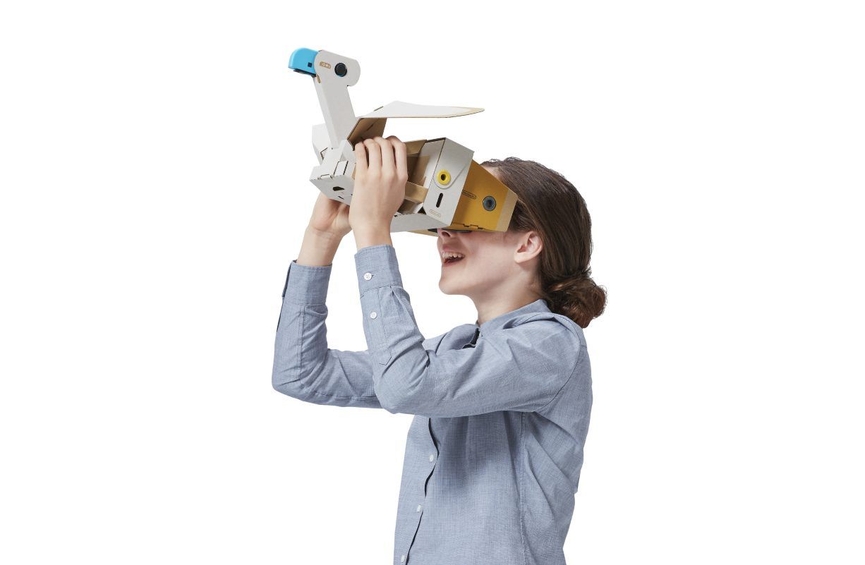 Nintendo Labo VR Now Has Unity Support (Which Means More Cardboard VR Gaming In The Future)