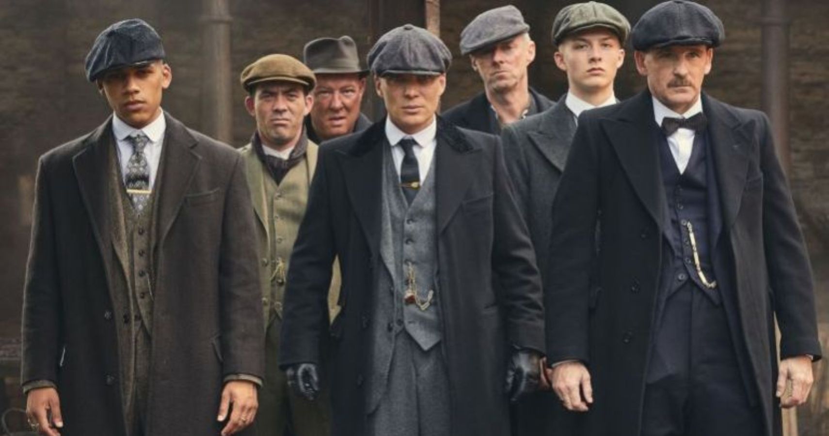 the whole peaky blinders gang together