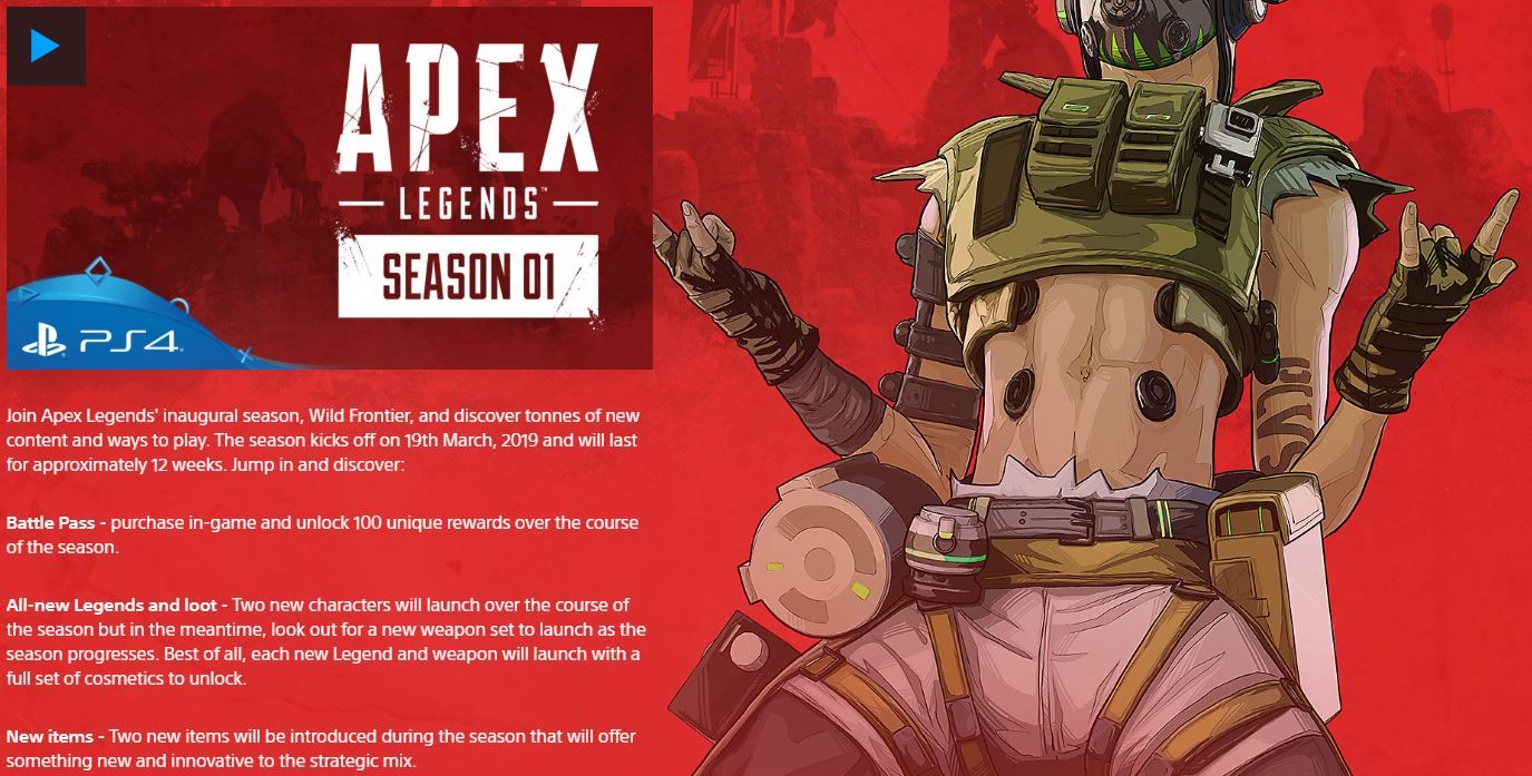 Apex Legends Has Quietly Confirmed A Second New Character Is Coming This Season