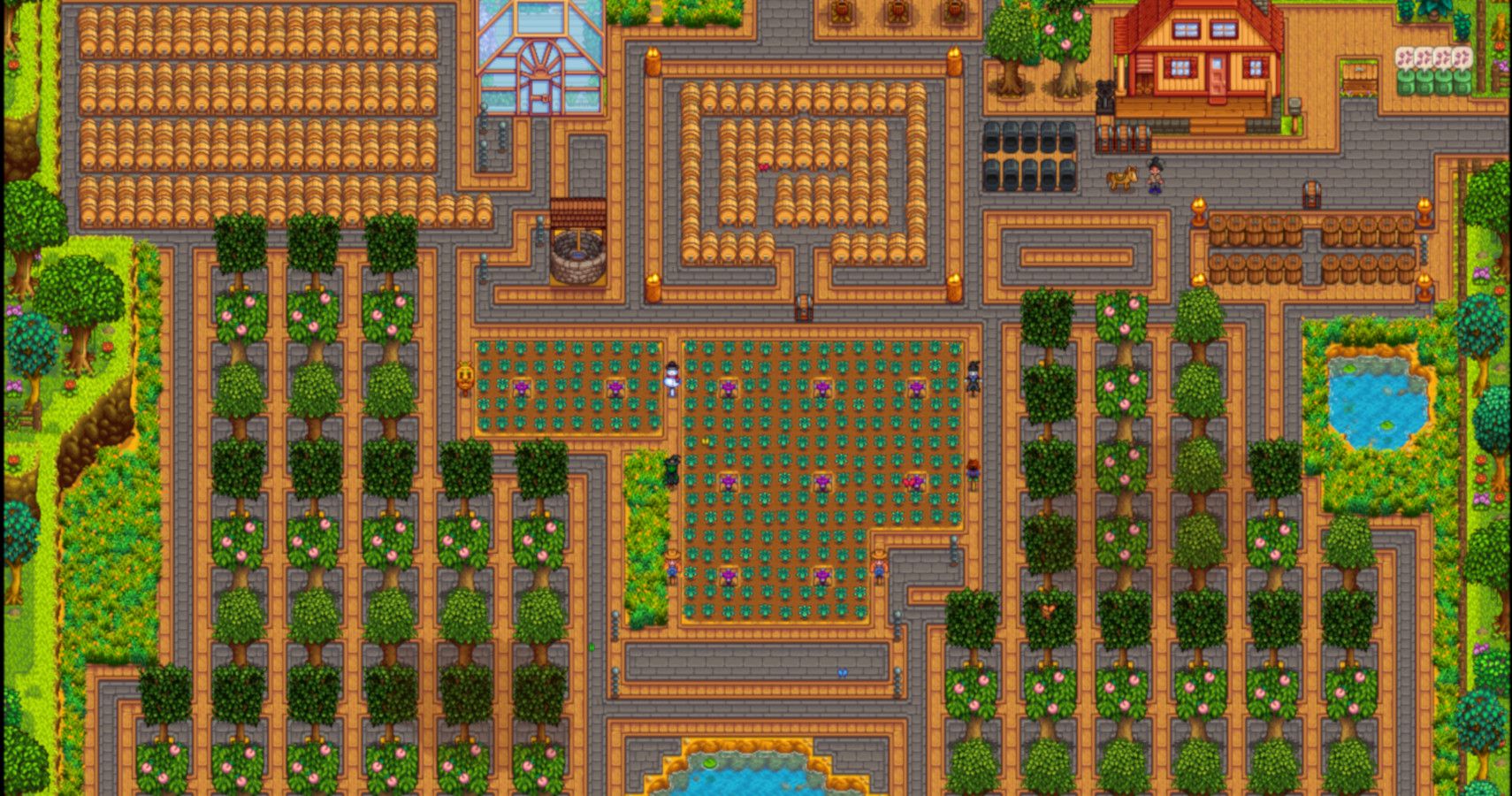 a brewery on the standard farm in stardew valley farm layout