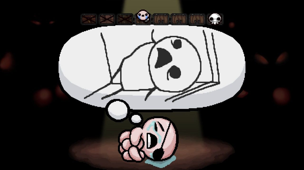 Crying Isaac in The Binding of Isaac