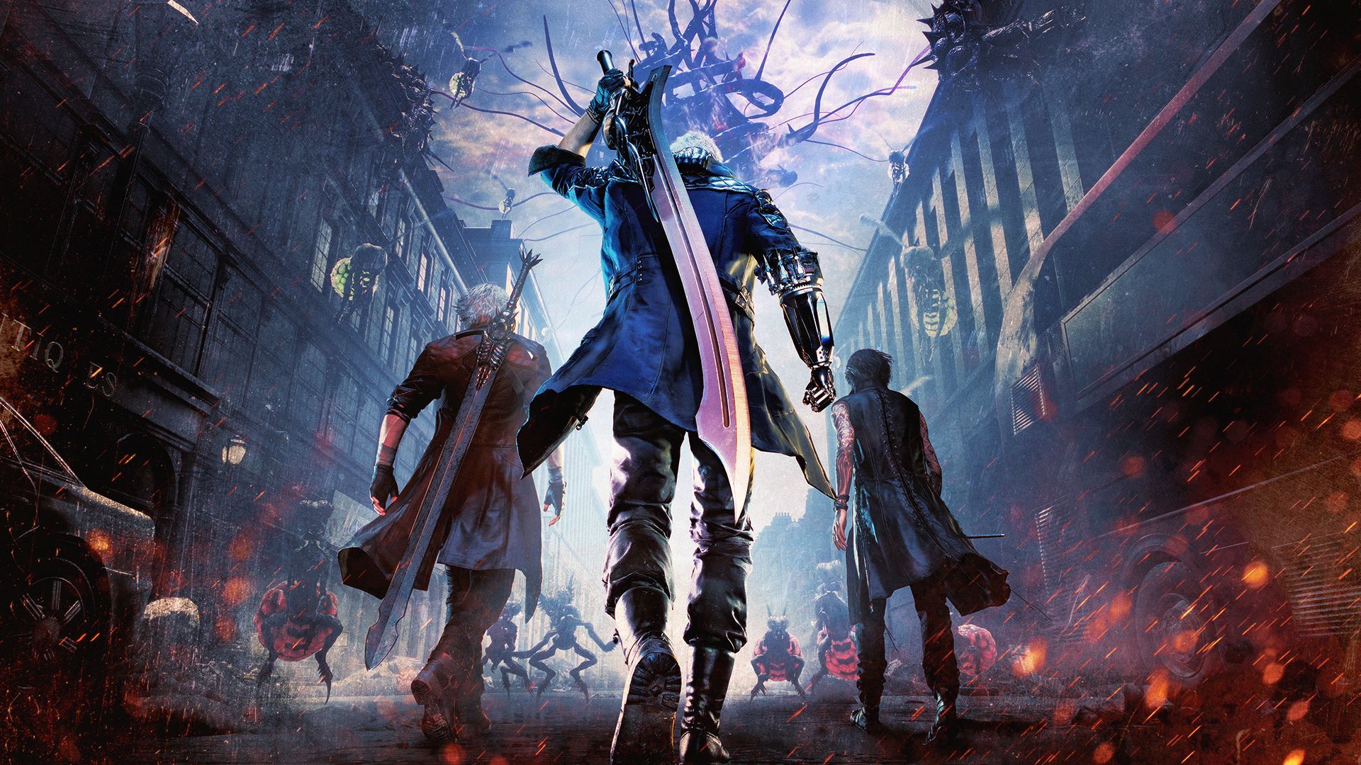 devil may cry 5 weapon list