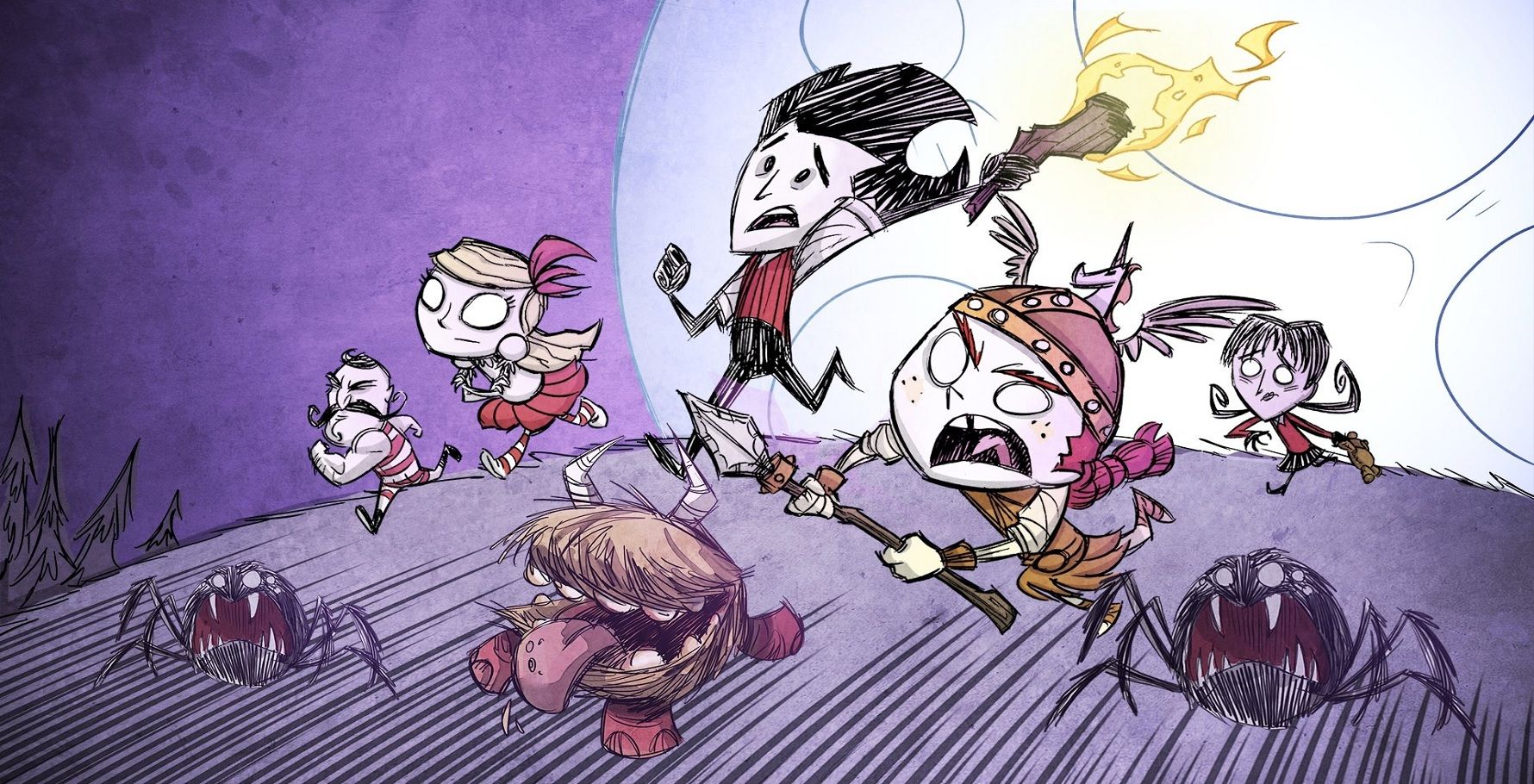 dont starve together character who doest go crazy easily