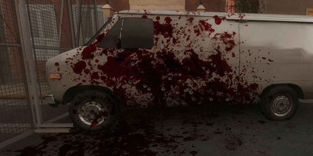 Blood Splatter on Van
