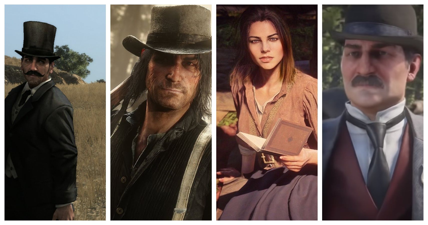 The Characters From To RDR2