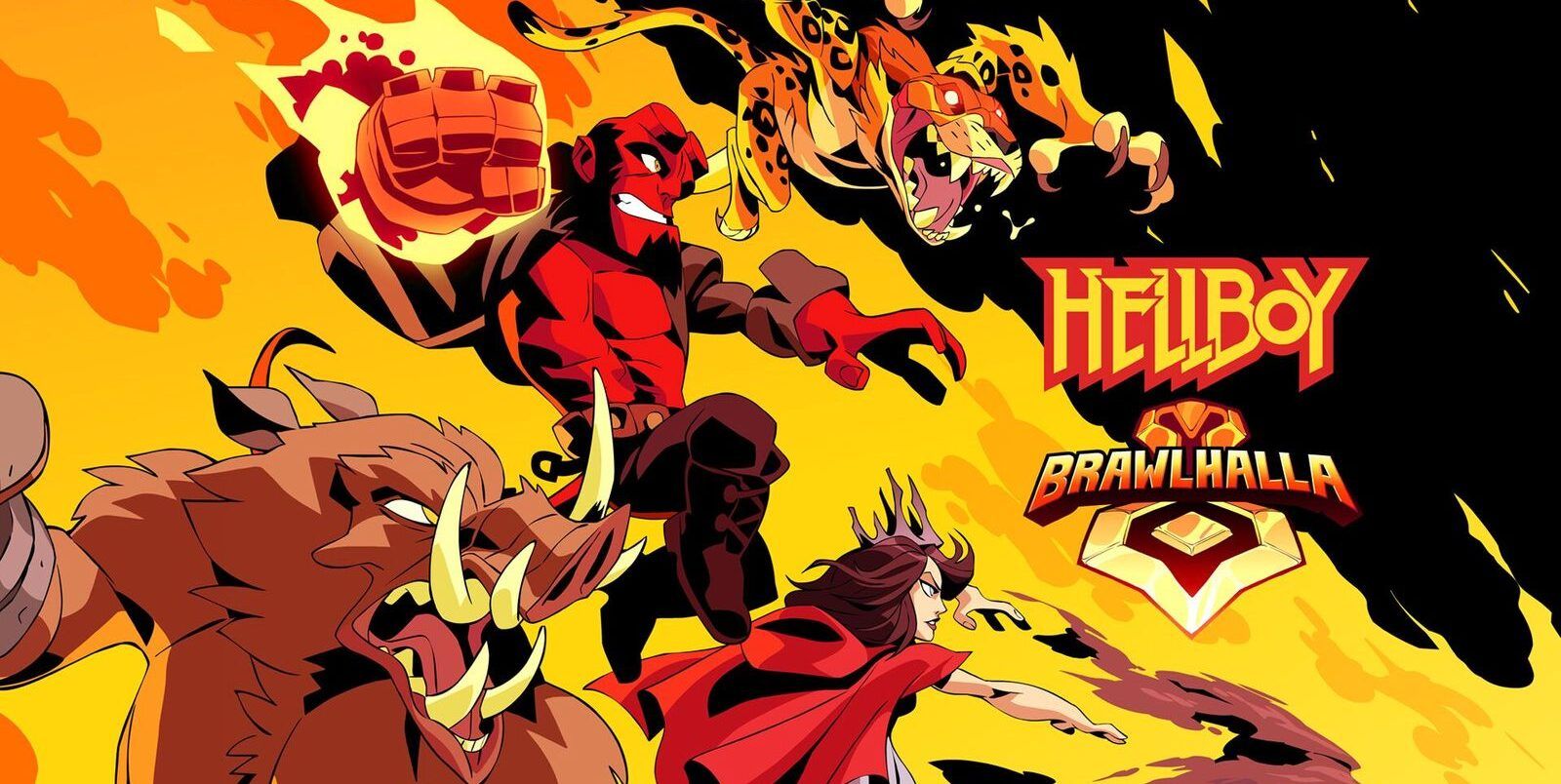 Brawlhalla To Finally Answer The Age Old Debate Of Hellboy Vs Rayman