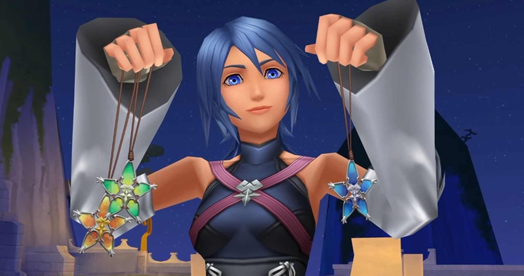 kingdom of hearts 3 blue hair