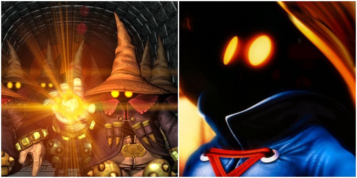 Final Fantasy IX Vivi Ornitier and Black Mage army