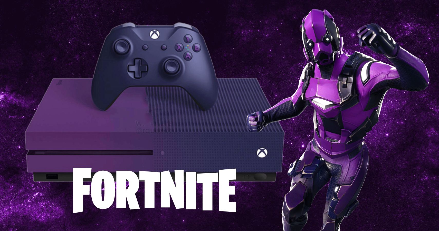 Purple Fortnite Xbox One S Bundle Is Coming Soon With Exclusive Perks - gametiptip.com