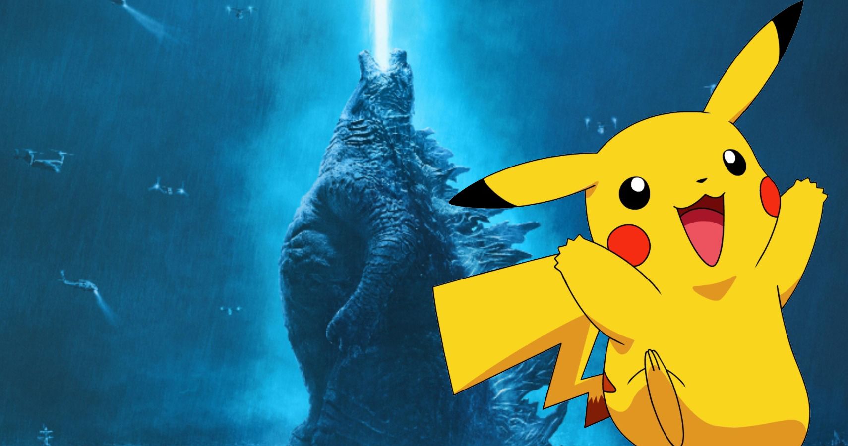 Godzilla Pikachu Cover