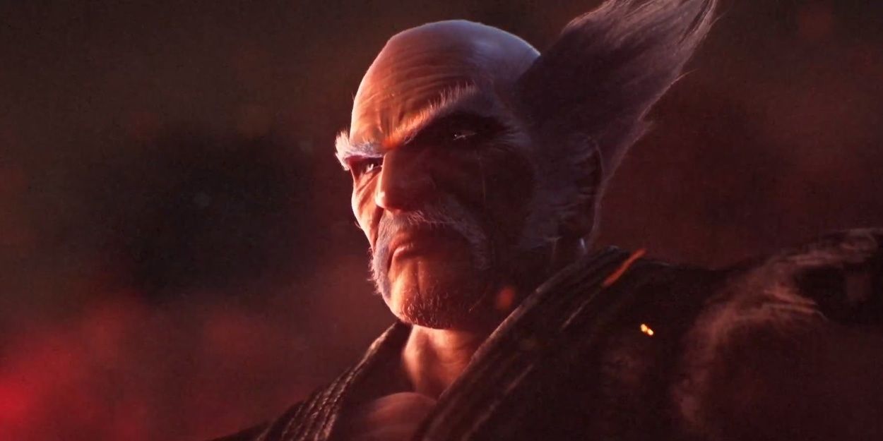 Heihachi Mishima looks somber in Tekken 7