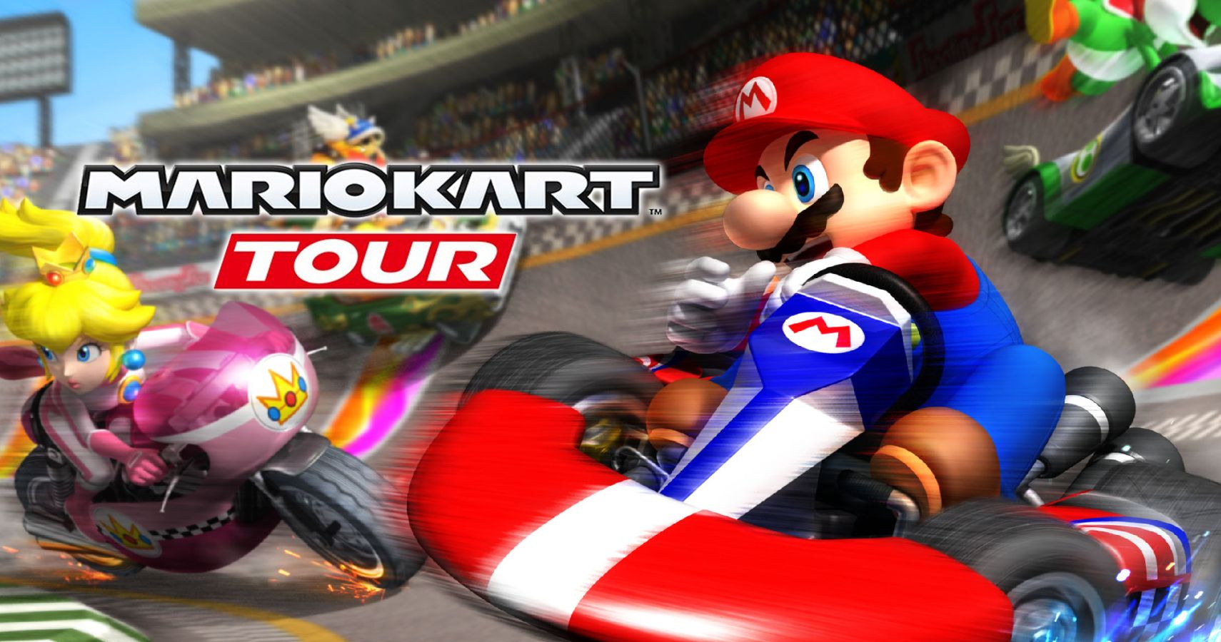 The Night Tour begins in the Mario Kart Tour game